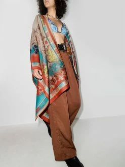 ETRO cape à motif cachemire en jacquard