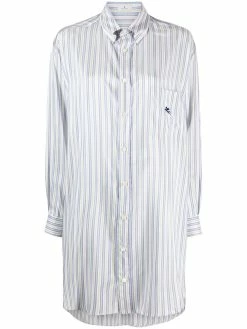 ETRO chemise en soie à manches longues