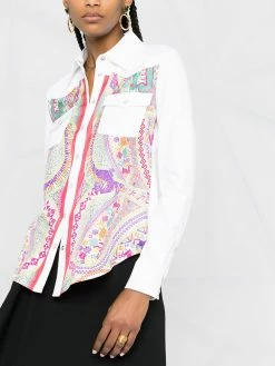ETRO chemise à motif cachemire