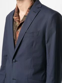 ETRO blazer ajusté à simple boutonnage