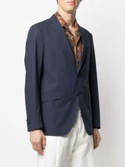ETRO blazer ajusté à simple boutonnage