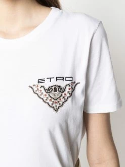 ETRO t-shirt à broderies