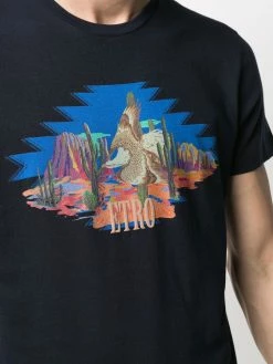 ETRO t-shirt à imprimé graphique