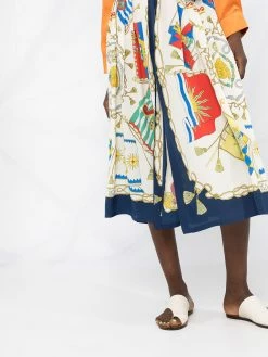 ETRO jupe mi-longue imprimée