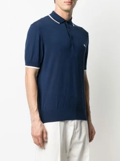 ETRO polo à logo brodé
