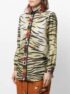 ETRO chemise à imprimé animalier