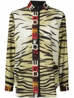 ETRO chemise à imprimé animalier