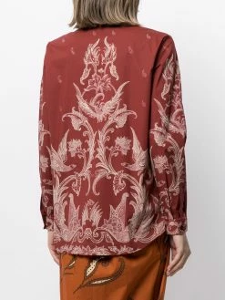 ETRO chemise à imprimé cachemire