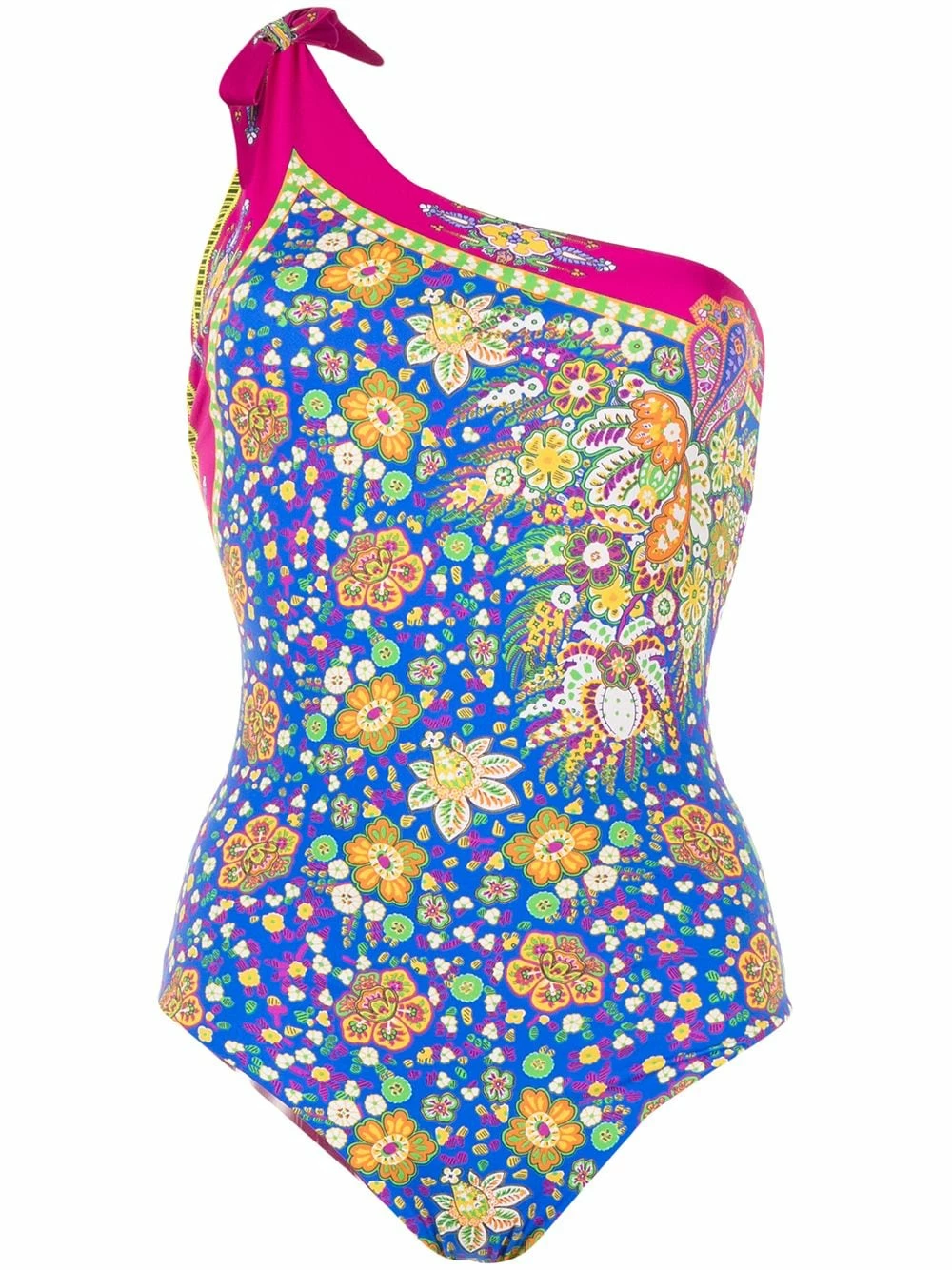 Assurance De l’Authenticité ETRO Maillot de bain fleuri à design une épaule maillots de bain femme 1 ETRO maillot de bain fleuri à design une épaule