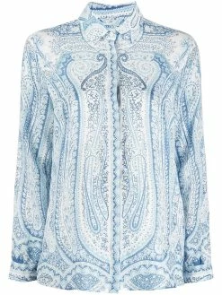 ETRO blouse à motif cachemire