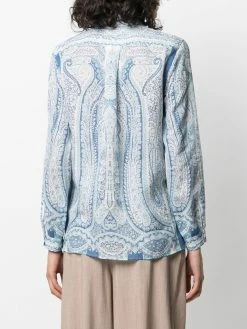 ETRO blouse à motif cachemire
