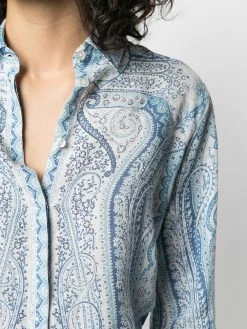 ETRO blouse à motif cachemire