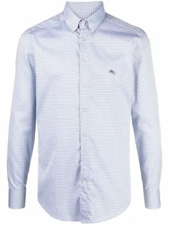 ETRO chemise à motif géométrique