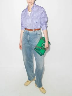 ETRO chemise oversize à fines rayures