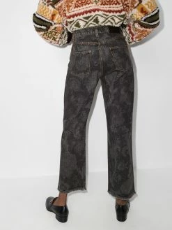 En Remise ETRO Jean Ibiza à motif cachemire jeans droits femme 7 ETRO jean Ibiza à motif cachemire