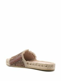 ETRO sandales à motif cachemire