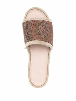 ETRO sandales à motif cachemire