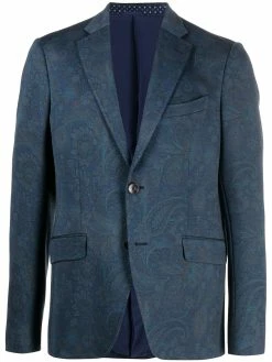 ETRO blazer à motif cachemire