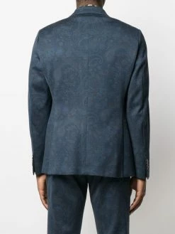 ETRO blazer à motif cachemire