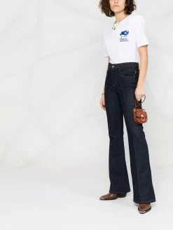 ETRO t-shirt à patch logo