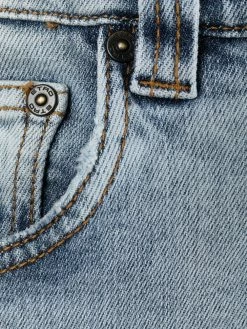 ETRO jean slim à broderies