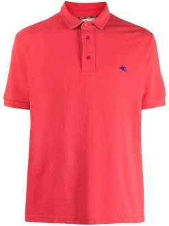 ETRO polo à broderies Pegaso