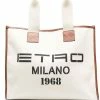 ETRO sac à main à logo imprimé