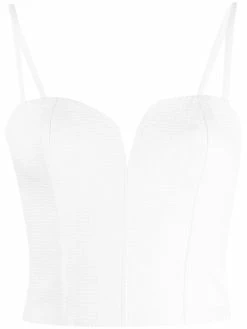 ETRO haut-bustier à encolure cœur