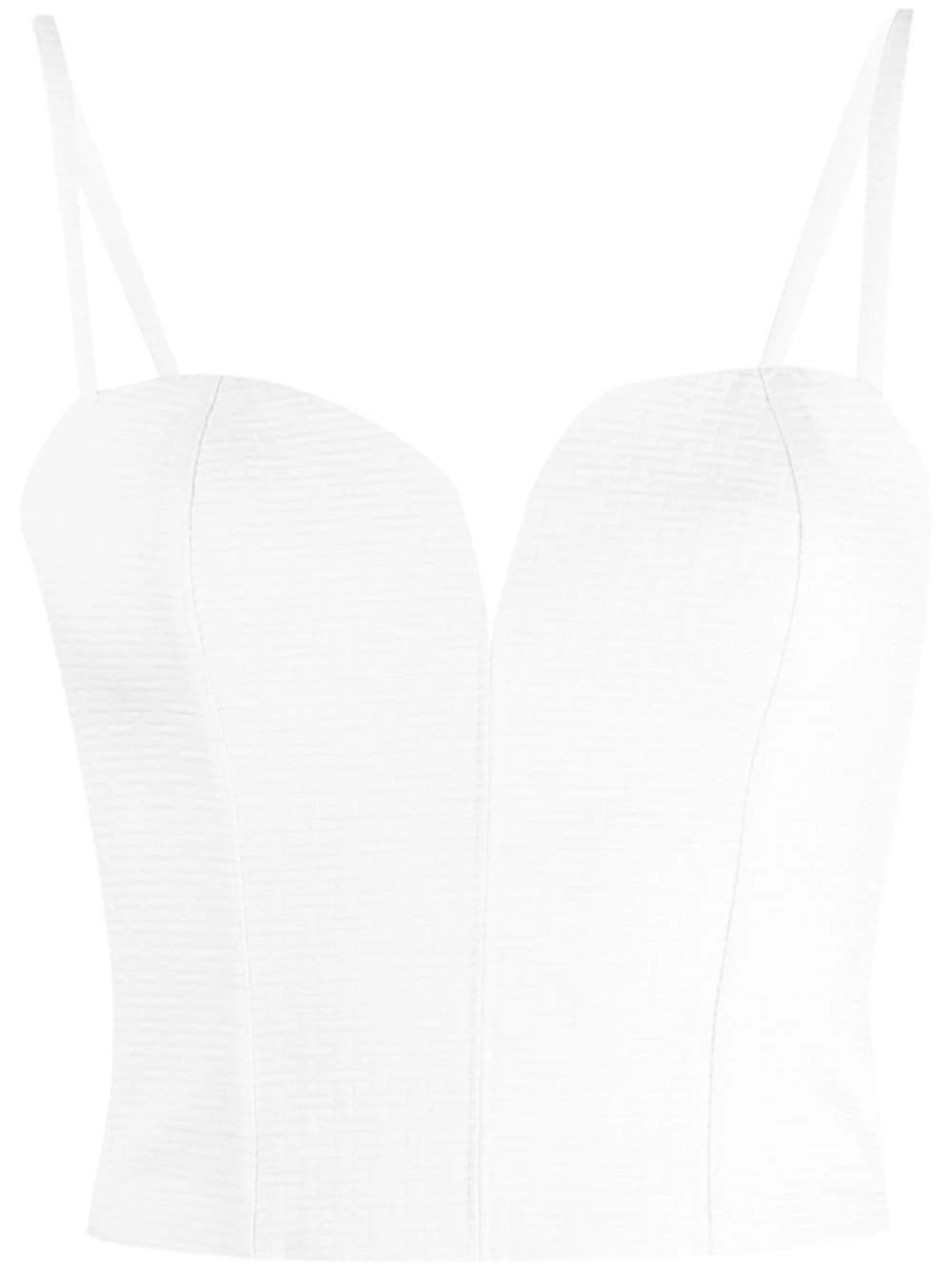 ETRO Garantie De Qualité 100% Haut bustier à encolure cœur débardeurs femme 1 ETRO haut-bustier à encolure cœur