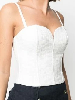 ETRO Garantie De Qualité 100% Haut bustier à encolure cœur débardeurs femme 9 ETRO haut-bustier à encolure cœur