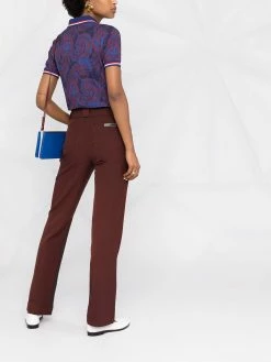 ETRO polo à motif cachemire