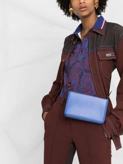 ETRO polo à motif cachemire