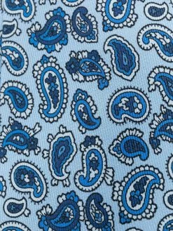 ETRO cravate en soie à imprimé cachemire