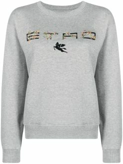 ETRO sweat à logo imprimé