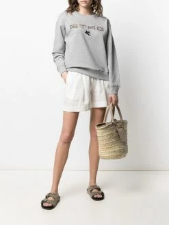 ETRO sweat à logo imprimé