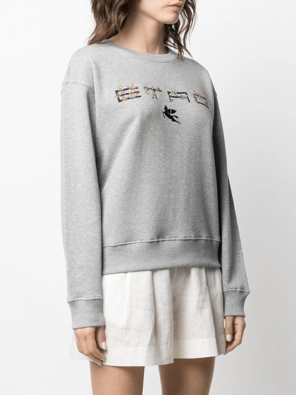 ETRO Sweat à logo imprimé Vendre sweats femme 3 ETRO sweat à logo imprimé