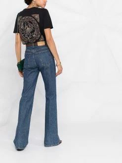 ETRO t-shirt à motif cachemire