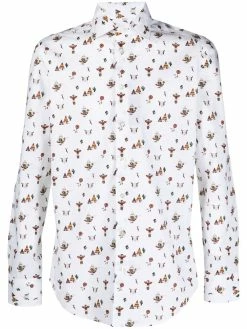 ETRO chemise à broderies