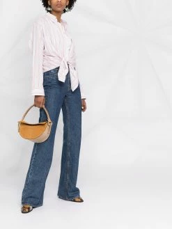 ETRO chemise rayée à broderies