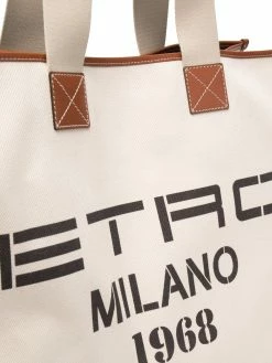 ETRO sac à main à logo imprimé