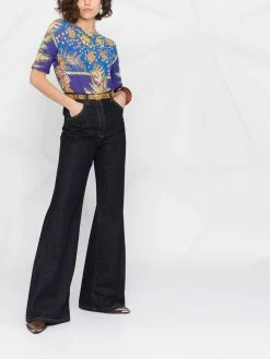 ETRO t-shirt à fleurs