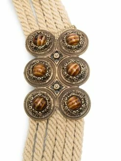 ETRO ceinture en corde à ornements