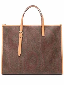 ETRO sac cabas à imprimé cachemire