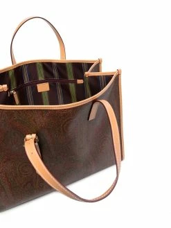 ETRO sac cabas à imprimé cachemire