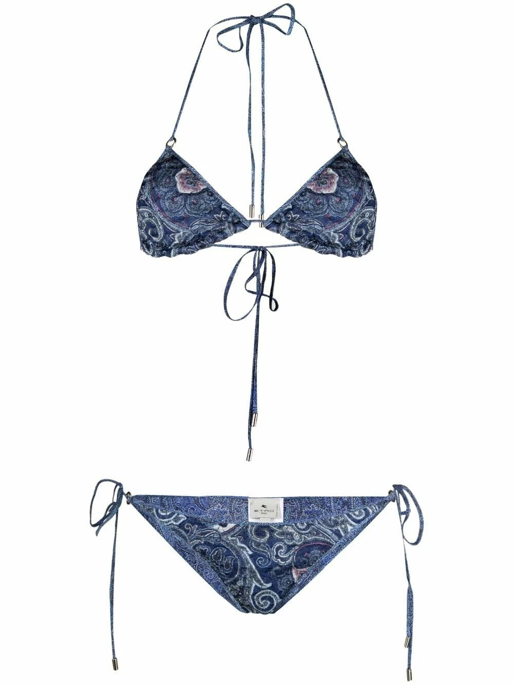 Réduction ETRO Bikini à bonnets triangles bikinis femme 1 ETRO bikini à bonnets triangles