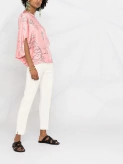 ETRO pantalon de tailleur court