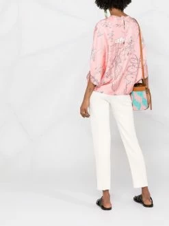 ETRO pantalon de tailleur court