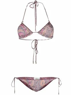 ETRO bikini à imprimé cachemire