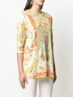 ETRO blouse à manches trois-quarts