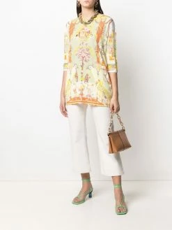 ETRO blouse à manches trois-quarts